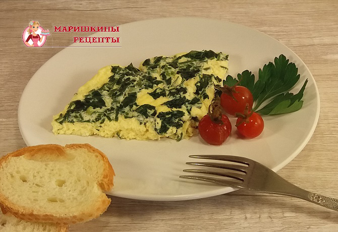Омлет в мультиварке