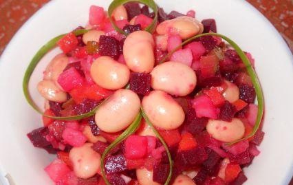 Как приготовить винегрет с фасолью